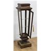 Image 2 : Neoclassic Style Mahogany Pedestal Vitrine