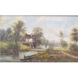 C. Herforth, Pastoral Landscape