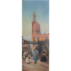 H. Mellor, Orientalist Cityscape