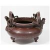 Image 1 : Oriental Bronze Censer with Dragon Handles