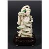 Image 1 : Chinese Carved Jadeite Figure