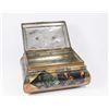 Image 2 : :Tin Asian Decorated Box with Handle