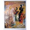 Image 1 : SALVADOR DALI HALLUCINOGENIC TOREADOR  Plate Signed Limited Edition Lithograph W/COA 27.5"X19.5"