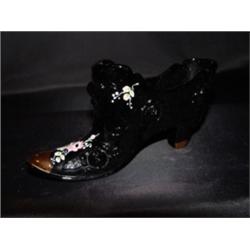 Black Fenton Shoe, Artist Signed