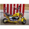 Image 1 : 43cc Harley Style Motorized Scooter Yellow