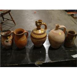 5 Old World Jugs and Pitchers from Germany