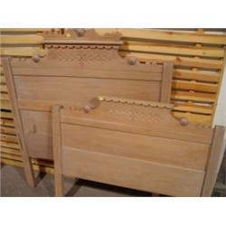 Eastlake Twin Size Headboard & Footboard