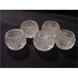 Set of 5 Crystal Salts