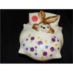 Goebel Covered Bunny Candy Dish