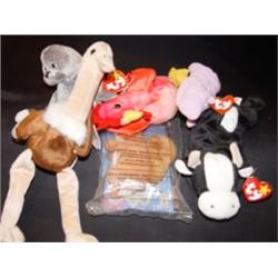 Set 6 Beanie Babies