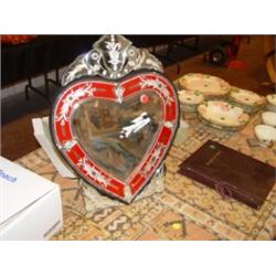 19" High Victorian Style Mirror