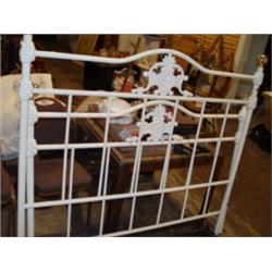 Painted Iron Bed Queen Size