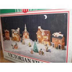 Traditions 27 Piece Porcelain Village