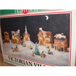 Traditions 27 Piece Porcelain Village