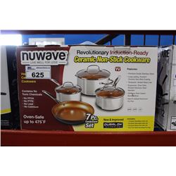 NU WAVE 7 PIECE POT SET