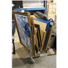 Image 2 : MISC ART ON CART (CART NOT INCLUDED)