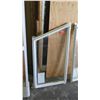 Image 2 : Pair: White Aluminum Gable Windows - Single Glass, 26-1/4" x  48-1/4"