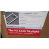 Image 2 : Velux FCM 2246  Glass Skylight - Neutral Gray Alum, 25 1/2" x 49 1/2" $477 Retail