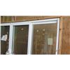 Image 2 : 4-Panel Patio Sliding Glass Doors w/Screen - White, Vinyl, 117-13/16” x 79-3/4" $1258 Retail