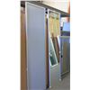 Image 1 : 2-Panel Wardrobe Mirror Sliding Doors - Satin Finish, 24-3/8" x 94-7/8", No Tracks $800 Retail