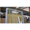 Image 3 : 2-Panel Wardrobe Mirror Sliding Doors - Satin Finish, 24-3/8" x 94-7/8", No Tracks $800 Retail