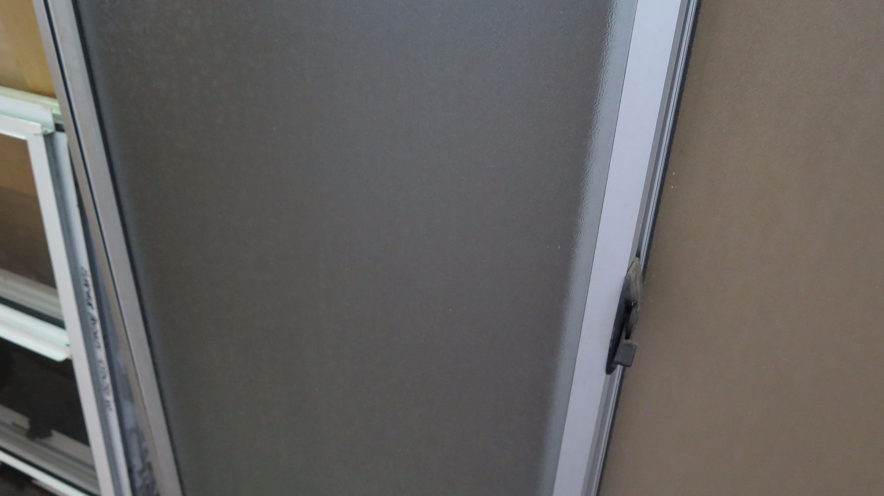 Tri-Panel Sliding Glass Window w/Screen - Clear Anodized, 94-1/2 x 59-7 ...