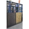 Image 1 : Security Sliding Screen Door 71" X 79 3/4" - Brown Finish, Aluminum, Retail $1417