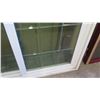 Image 8 : Patio Sliding Glass Door 59-3/4" x 79-5/8" - White, Vinyl, Beveled Grids on Glass, $2000 Retail