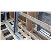 Image 4 : Large Tri-Panel Aluminum Jalousie Window - Clear Anodized Finish, 118-3/4" x 68-1/4"