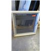 Image 1 : 4" International Jalousie Surround Window w/Screen - Bronze Anodized Finish, 36-1/8" x 25-7/8", Disp