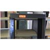Image 2 : Qty 2 Vertical Fixed Glass Windows - Bronze Anodized, Block Frame 21" x 74-1/4" (no Glass)