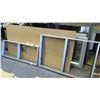 Image 1 : Qty 2 Jalousie Surround Windows - Various Sizes, Clear Anodized, $780 Retail, No Screens/No Glass Pa