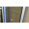 Image 3 : Lrg Vertical Jalousie Window w/Screen 23-3/4" x 89-1/4" - Clear Anodized Finish (No Glass Panes)