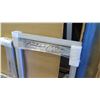 Image 2 : Qty 3 Fleetwood Fixed Glass Windows Various Sizes, 31-3/4" x 37-7/16" - Clear Anodized, (No Glass) $