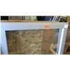 Image 2 : Single, Fixed Window 38-1/8" x 48" - Aluminum, Clear Anodized, Block Frame $300 Retail