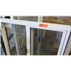 Image 2 : Qty 2 White Sliding Windows w/Screens 45-1/2" x 29-1/16" and 32" x 32" Retail $850