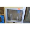 Image 2 : Westwood 250 Single Hung Window w/Screen 25.75" X 38.75" - Clear Anodized, Block Frame