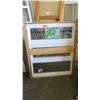 Image 1 : PlyGem Tri-Panel Awning Window w/Screen 36" x 49" - White, Vinyl, Block Frame, $1308 Retail
