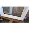 Image 3 : Qty 3 Misc. White Vinyl Windows (Sliding w/Screens 35-1/2" x 23-9/16" & 29-1/2" x 19-1/2"), Single H