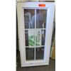 Image 1 : PlyGem Vinyl Awning Window w/Screen 38-7/8" x 18-7/8" - White, Grid Pattern $250 Retail