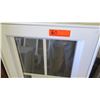 Image 2 : PlyGem Vinyl Awning Window w/Screen 38-7/8" x 18-7/8" - White, Grid Pattern $250 Retail