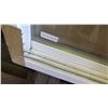Image 8 : Qty 4 Misc. White Vinyl Sliding & Single Hung Windows - Various Sizes