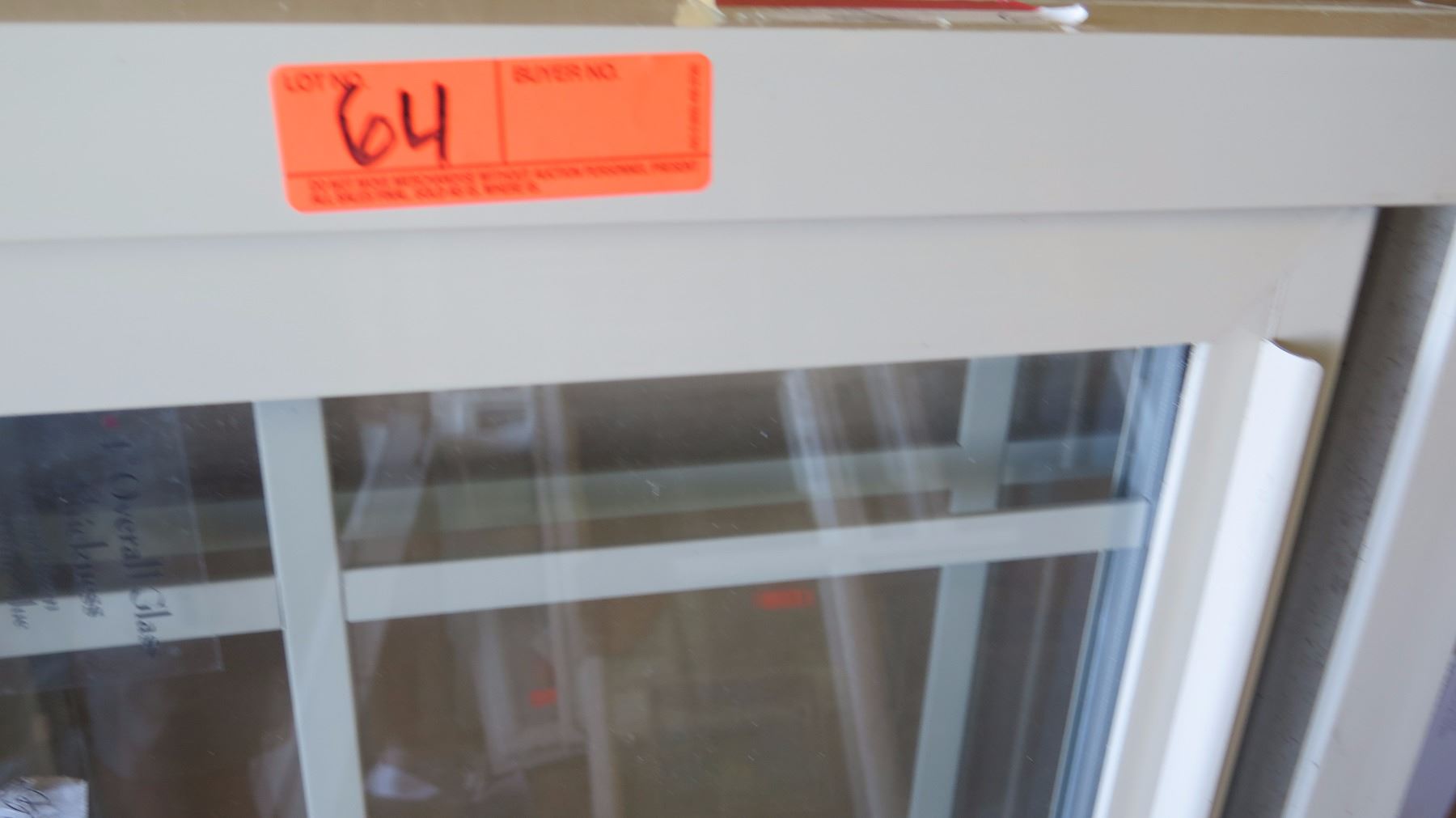 Single Hung Grid Pattern Vinyl Window W Screen 35 1 2 X 35 1 2 single-hung-grid-pattern-vinyl-window-w-screen-35-1-2-x-35-1-2