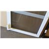 Image 2 : White Dbl Casement Alum Window w/Screen (32-13/16" x 25-3/8") and Bronze Anodized Sliding Window (35