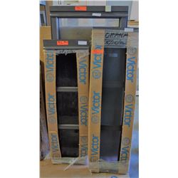 Qty 3 Vertical Bronze Awning Windows:  (#1) 14" x 44-1/8", (#2) 14" x 48-1/8", (#3 ) 23-15/16" x 53-
