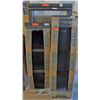 Image 1 : Qty 3 Vertical Bronze Awning Windows:  (#1) 14" x 44-1/8", (#2) 14" x 48-1/8", (#3 ) 23-15/16" x 53-