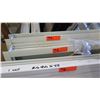 Image 2 : Qty 3 Hurricane/Weather-Seal Twin Vent Louver Windows 32" x 48"  -  White, Heavy Duty Glass Panes, $