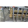 Image 3 : Qty 3 Misc. 4" Jalousie Window Frame (#1) 48-1/4" x 52", (#2) 48-1/4" x 36-1/4", (#3) 3/8" x 36-1/4"