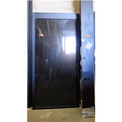 Commercial 6-Panel Sliding Glass Door System w/Tracks 93-3/4" x 87-7/8" - $2500 Retail, Bronze Anodi