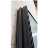 Image 2 : Tall Commercial 2-Panel Sliding Glass Door w/Screens 72" x 104-1/4" -  Bronze Anodized (no tracks), 